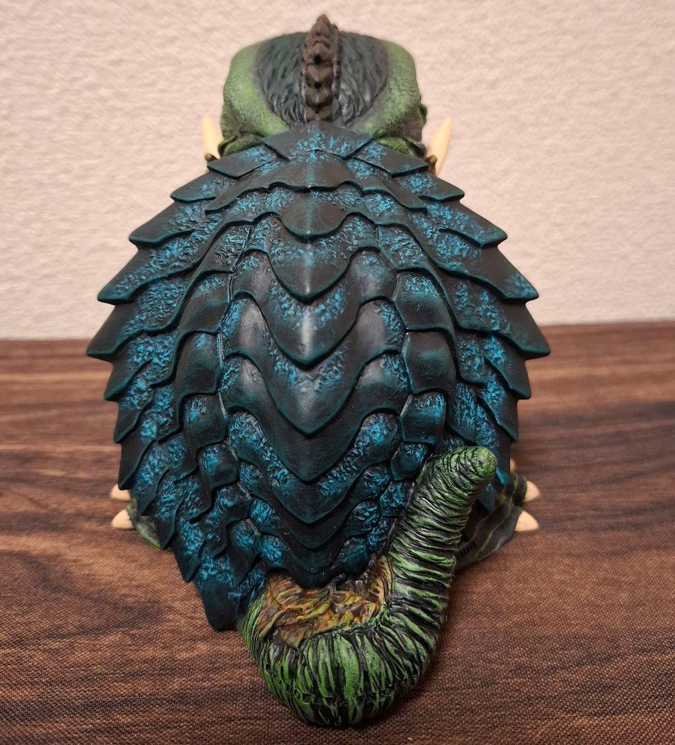 ガメラ3　邪神イリス覚醒　鎮座獣ガメラ　フルリペイント　フィギュア　ソフビ