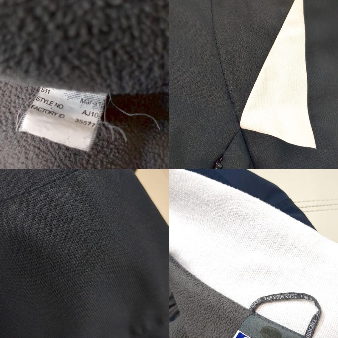 ヤンキース マジェスティック ブルゾン S ベースボールジャケット スタジャン