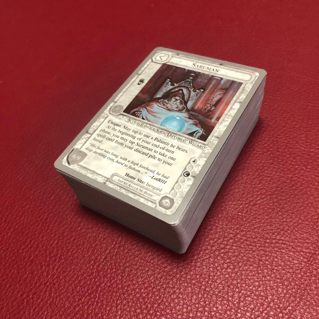 ミドルアース　カード　チャレンジデッキA ccg コンプ　指輪物語　希少