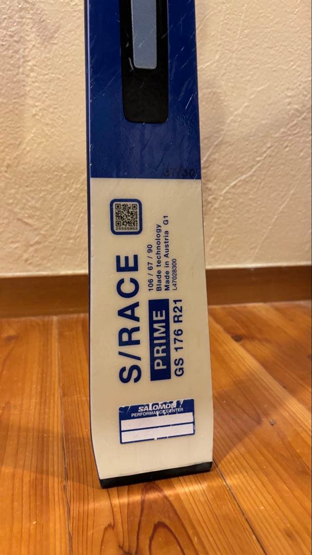 SALOMON S/RACE PRIME GS 176 R21 スキー