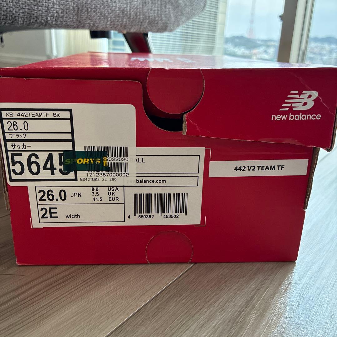 サッカートレーニングシューズ 442 26㎝　v2 Team TF 2Eモデル