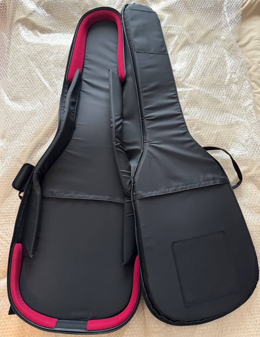 キ*助様 NAZCA JB/PB用 ギグバッグ ダークブラウン Crews ロゴ