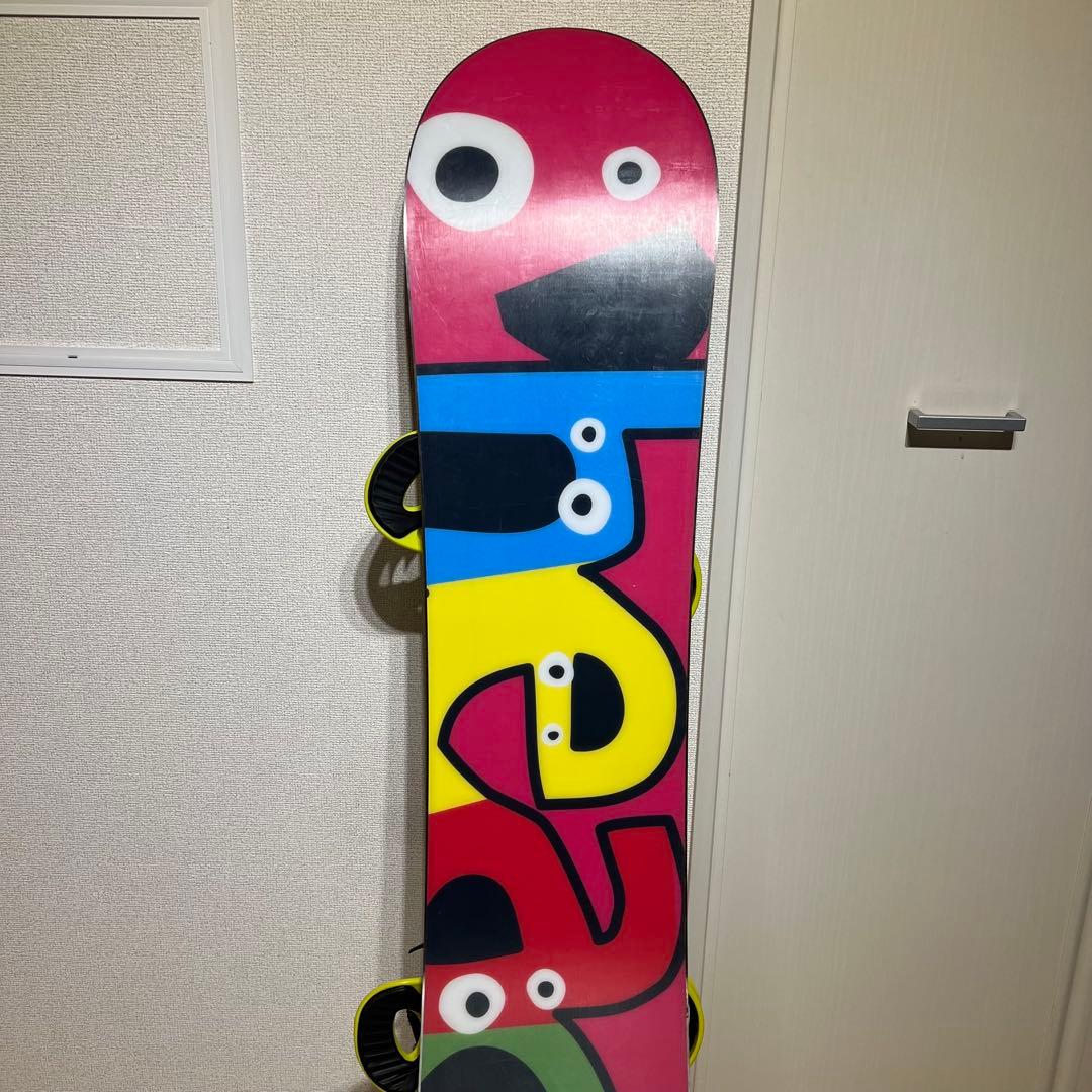 ヘッド Pride flux ビンディング 142 スノーボード　ケース付き