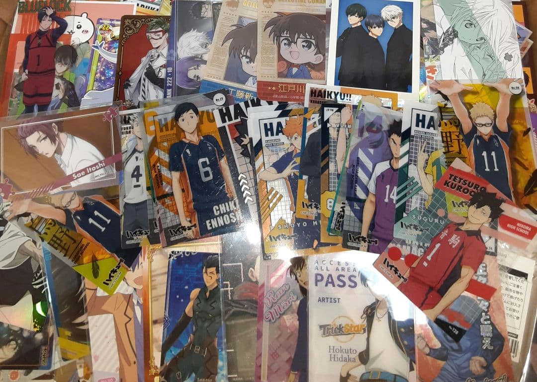 アニメグッズ シール・カード 大量 まとめ売り 1200点