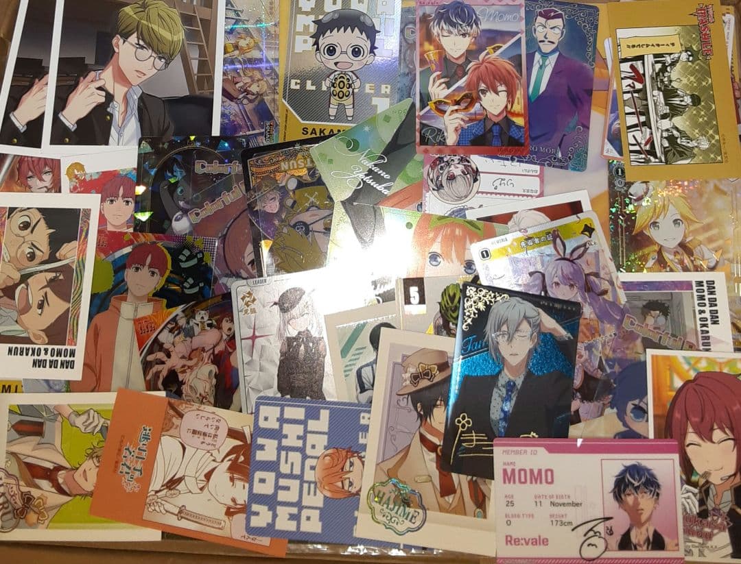 アニメグッズ シール・カード 大量 まとめ売り 1200点