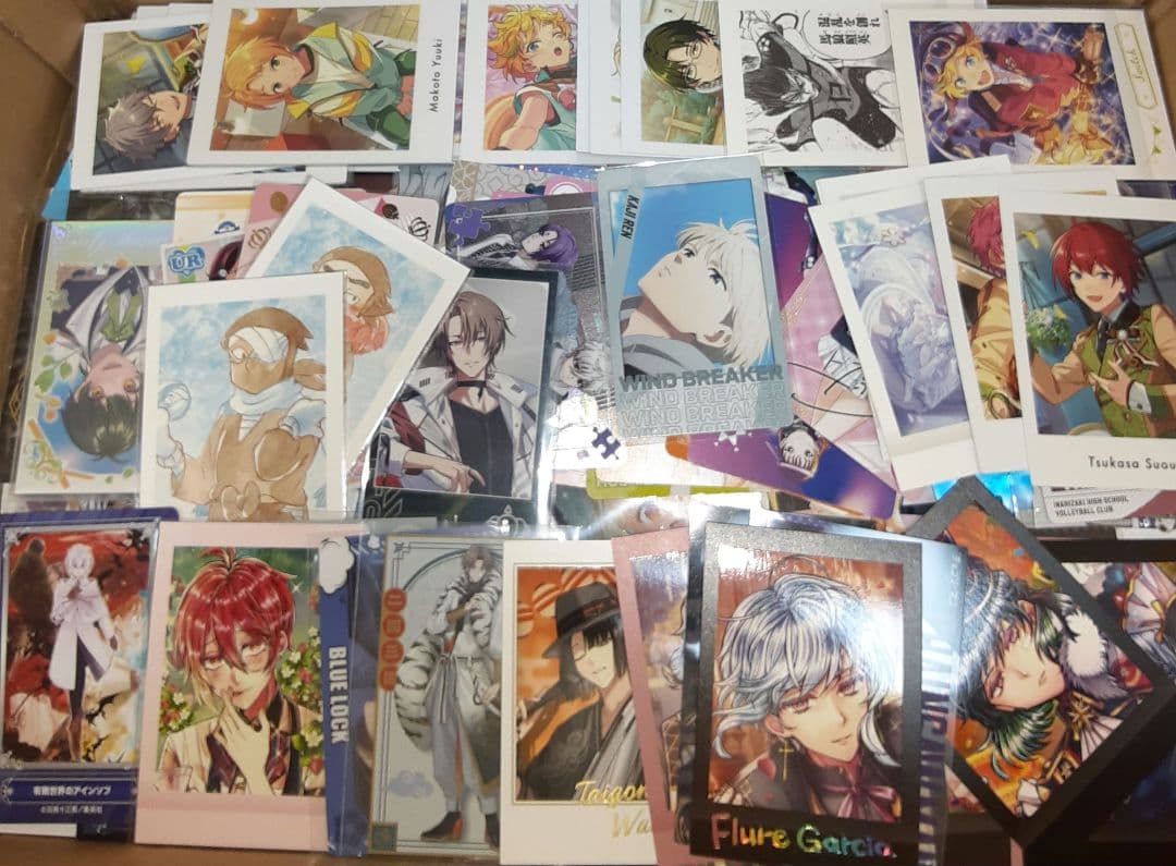 アニメグッズ シール・カード 大量 まとめ売り 1200点