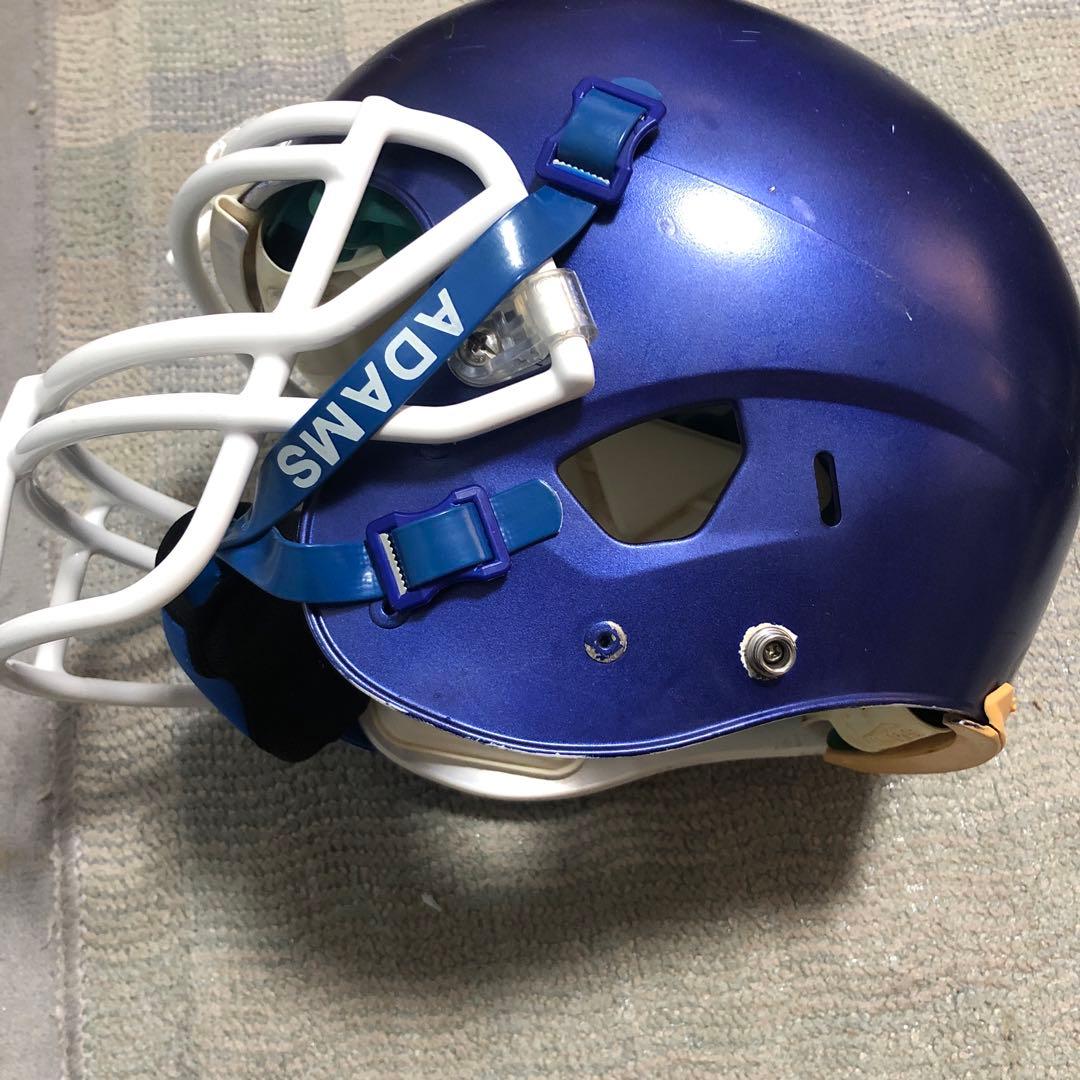 schutt 青 アメフトヘルメット 傷あり
