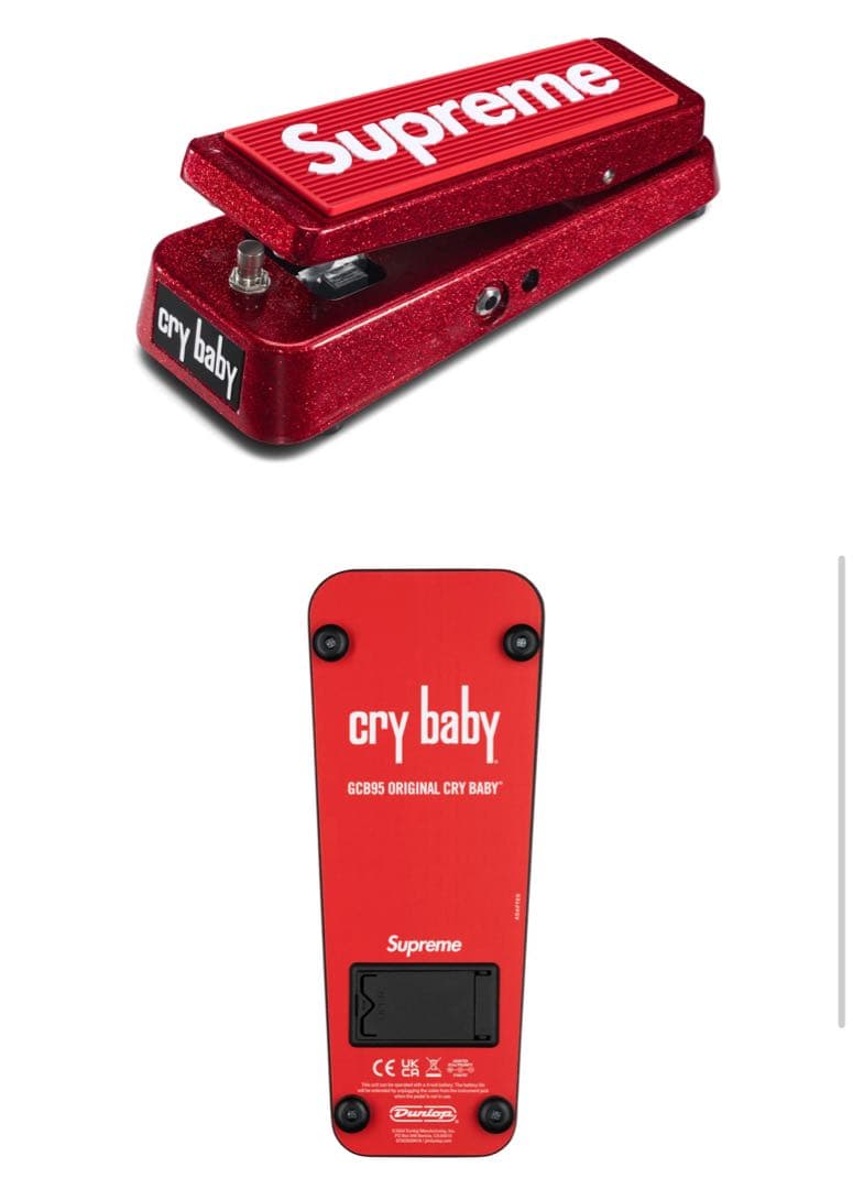 レア！2024FW Supreme®/Cry Baby Pedal