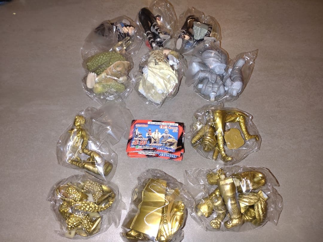 仮面の忍者　赤影　11種セット　エポック