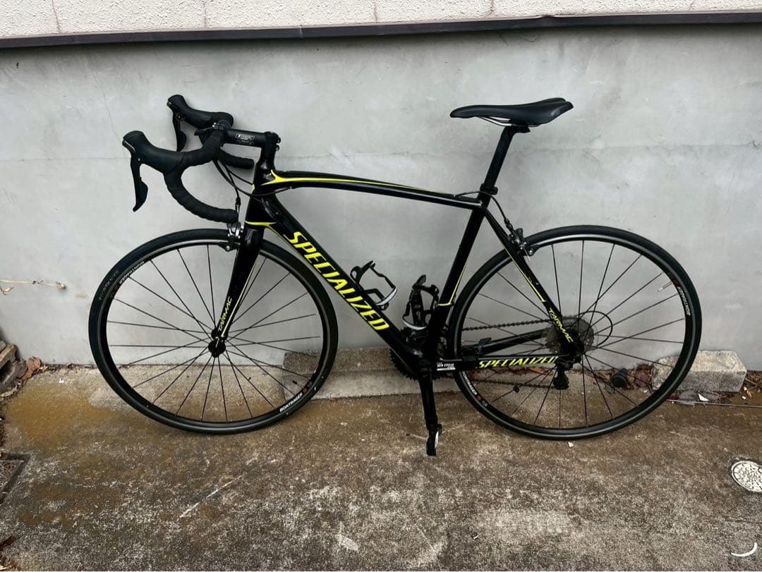 シャー芯　Specialized Tarmac ロードバイク ブラック/イエロー