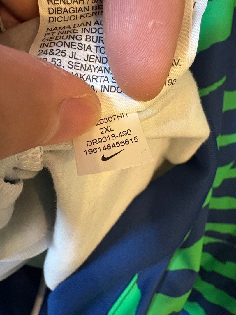 日本未発売　2022 ブラジル代表アンセムジャケット　完売品　xxl