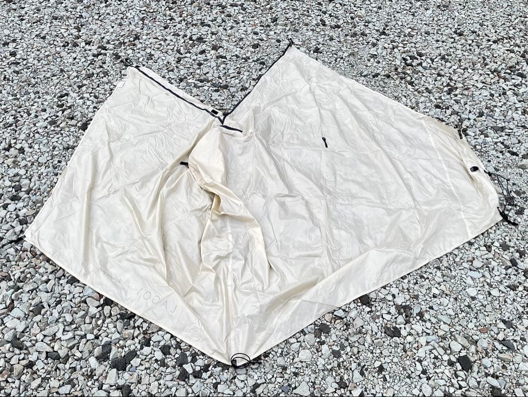  peak スノーピーク ラゴ1 アイボリー　タープ・グランドシート付き