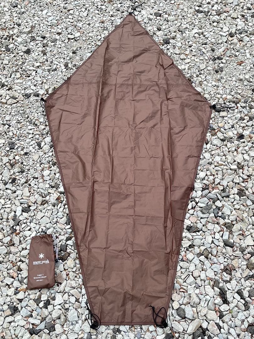  peak スノーピーク ラゴ1 アイボリー　タープ・グランドシート付き