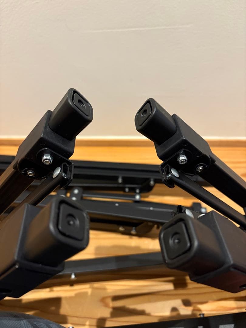 アルペン　IGTアルミテーブル88・延長パーツ・サイドボックス・ウッド天板２枚