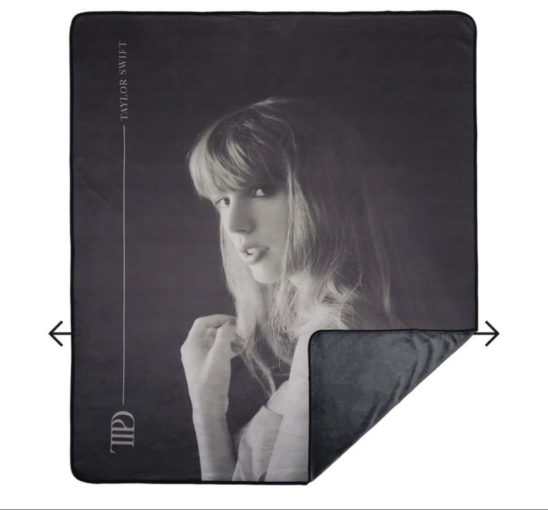 テイラー・スウィフト TTPDフリースブランケット