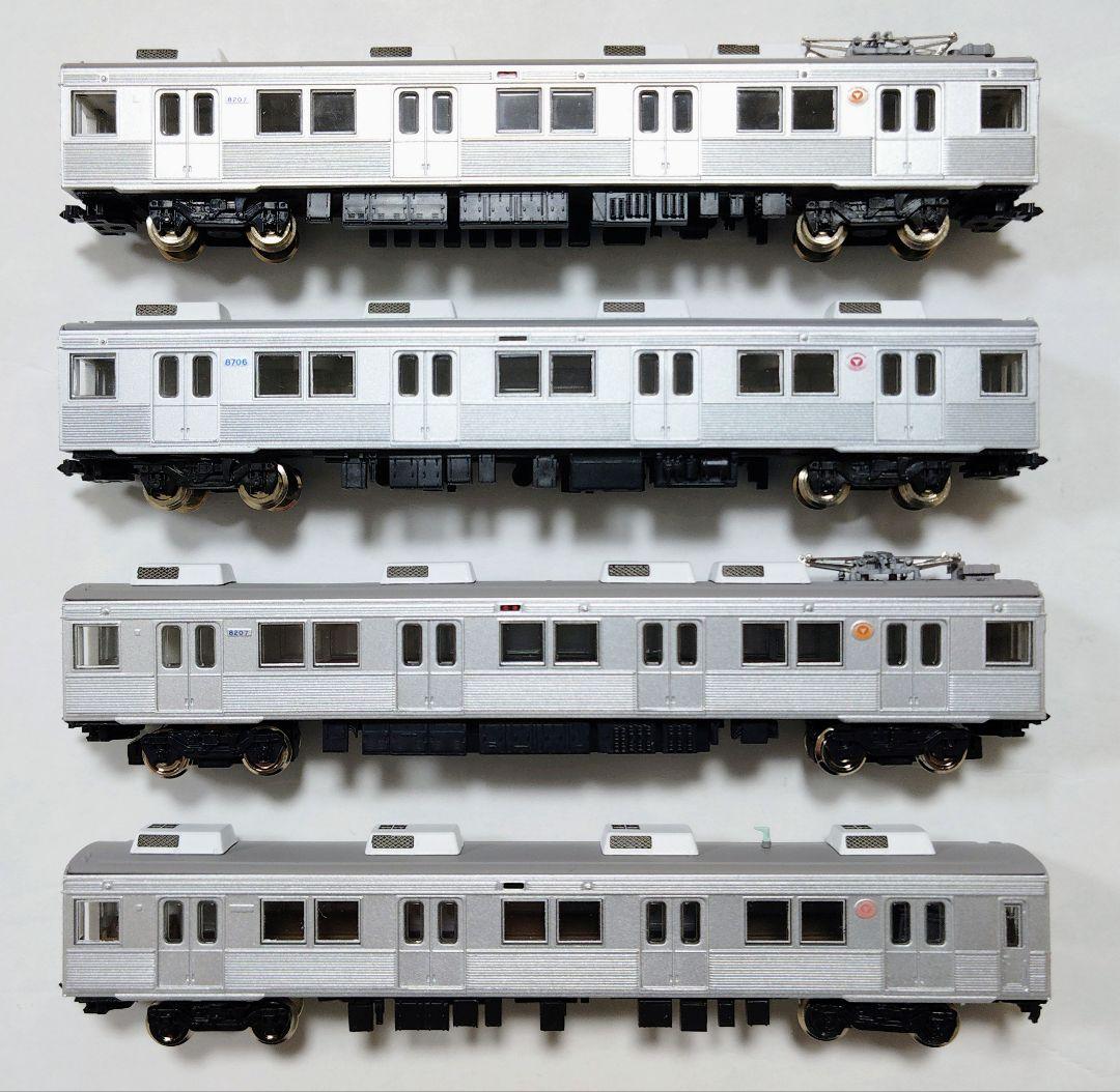 「ジャンク」鉄コレ 東急8000系 ８両セット