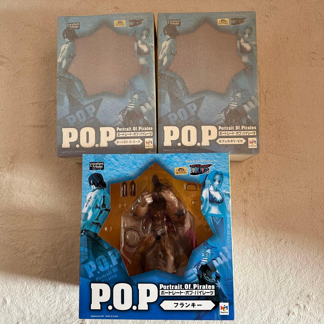 ⭐️新品 未使用⭐️P.O.P フランキー エース ビビ 3体セット