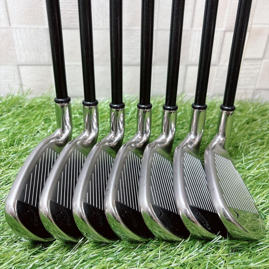 キャロウェイ ERC FUSION レディースゴルフ アイアン 7本 L 右利き