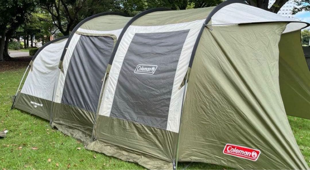 ✨美品✨コールマンテント トンネル2ルームハウスLDX オリーブ