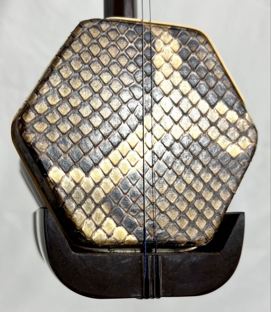 【本皮製】二胡 敦煌牌 弓/ケースセット