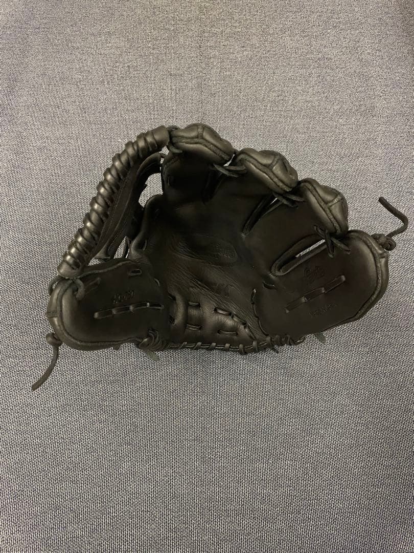 SSK 野球 軟式グローブ 一般用　大人　右投げ　グラブ　内野手　右利き　黒