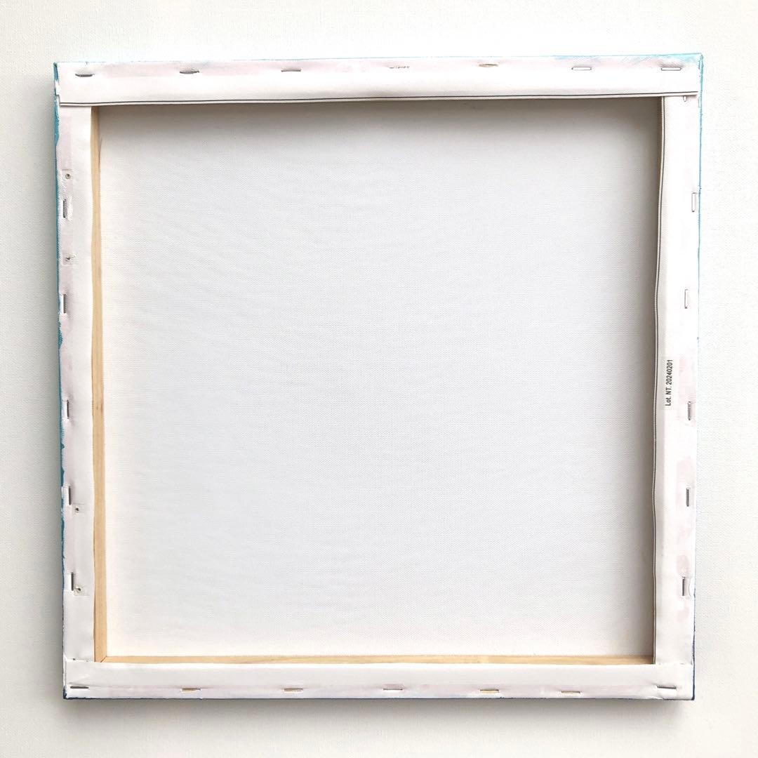 テクスチャーアート・海＊キャンバスアクリル画抽象画オーシャン青い絵画海の絵原画