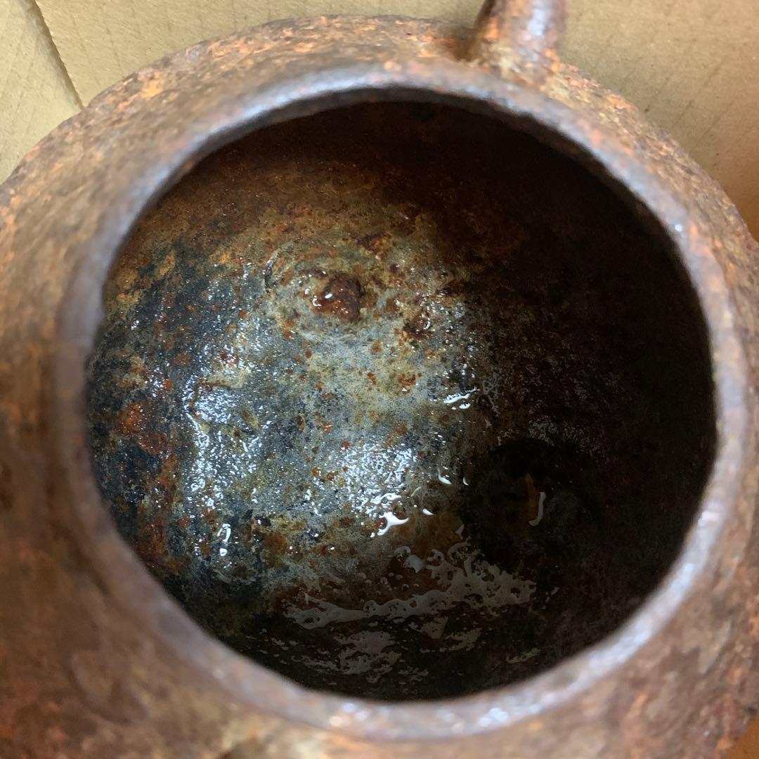 古鉄　香炉　茶釜形　骨董品