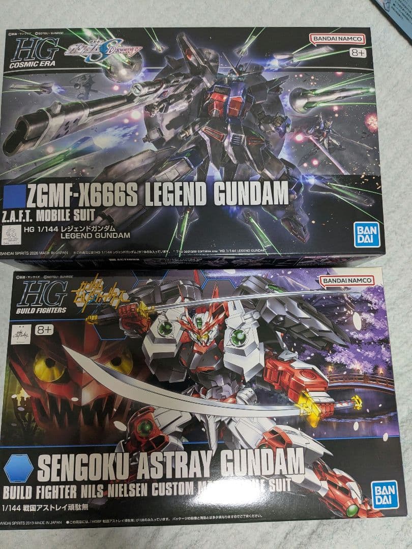 ガンプラ5点セット　HG レジェンド ケンプファー　ペイルライダー他