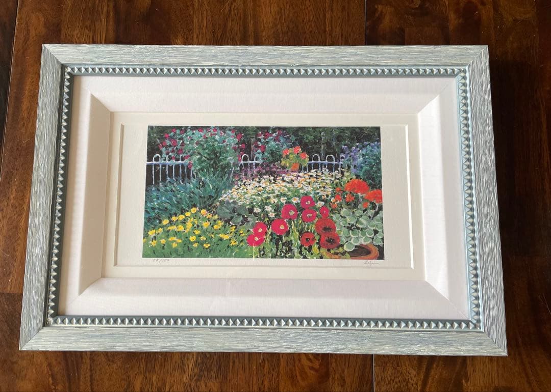 ギィ・ベガン　Guy Begin 絵画「私の庭の香り」 ジグレー　版画