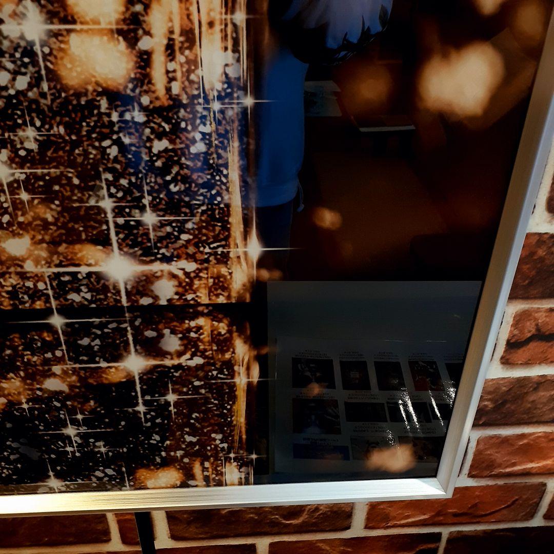 輸入雑貨　ミラーアートパネル『CHANELI』　特殊強化ガラス仕様　200cm