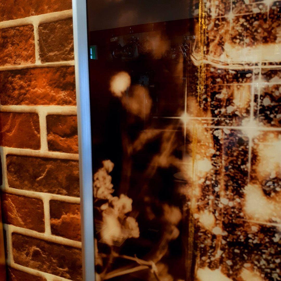 輸入雑貨　ミラーアートパネル『CHANELI』　特殊強化ガラス仕様　200cm