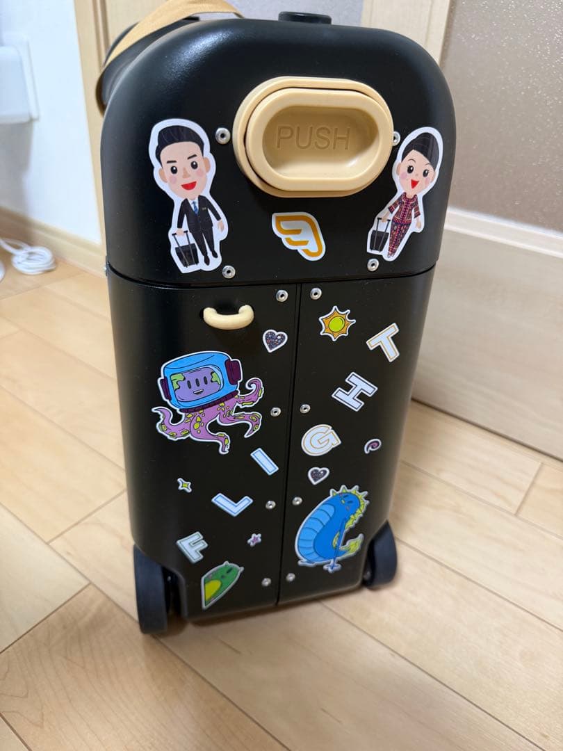 JETKIDS by STOKKE スーツケース 黒　ストッケジェットキッズ