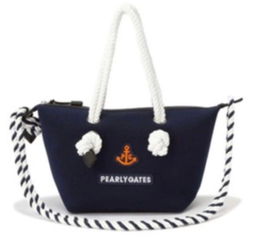 新品パーリーゲイツPEARLY GATES ネオプレーン カートバッグ ネイビー