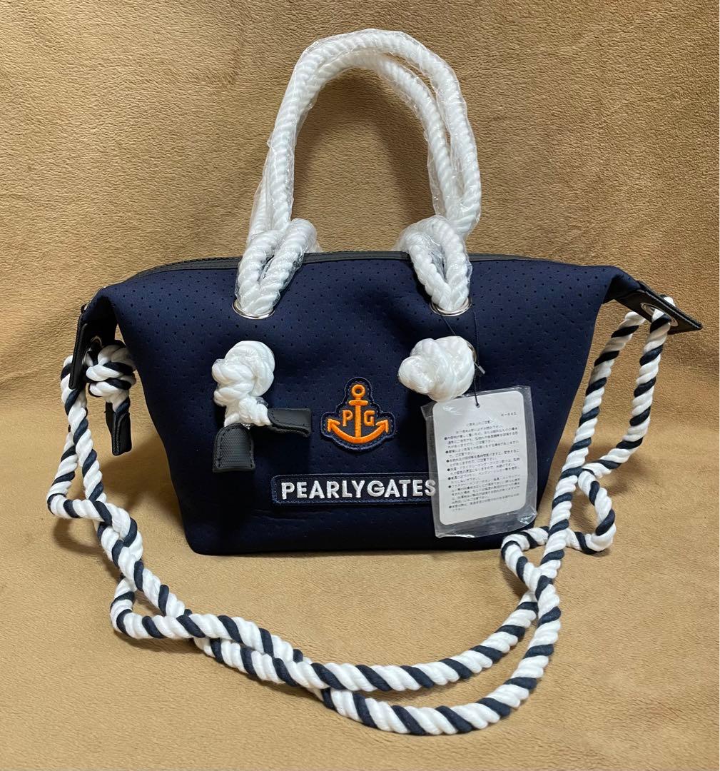 新品パーリーゲイツPEARLY GATES ネオプレーン カートバッグ ネイビー