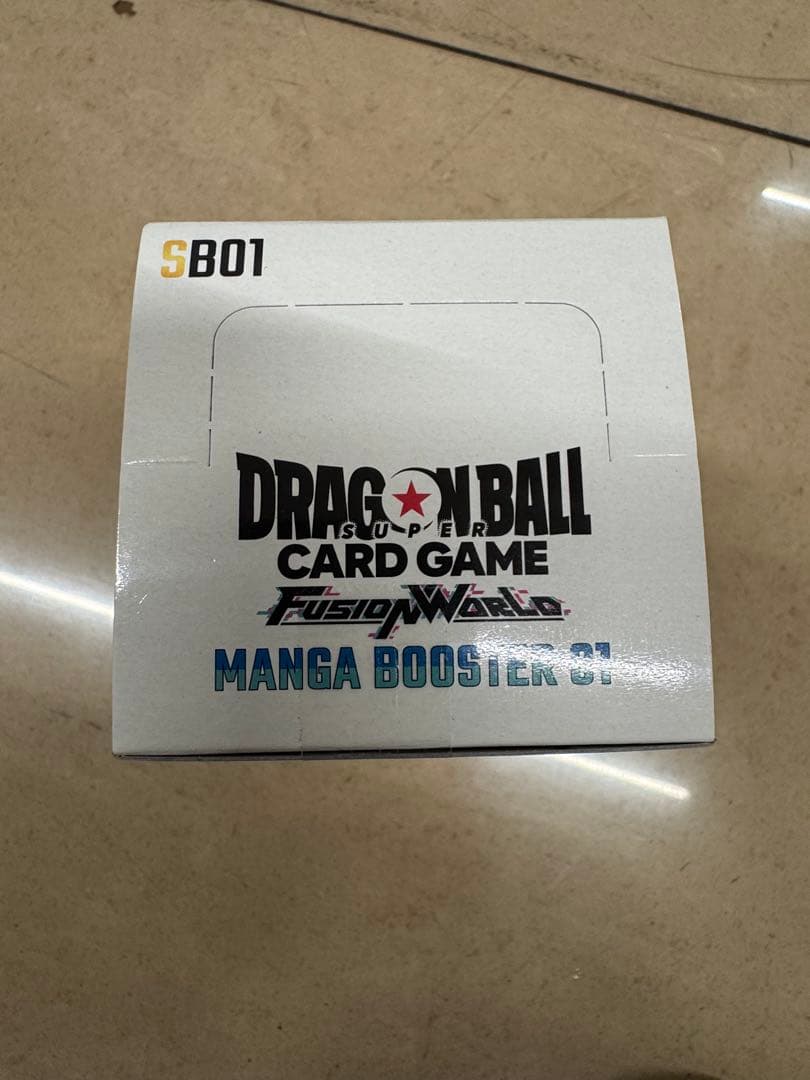 DRAGON BALLMANGABOOSTER01 新品未開封セロテープつき