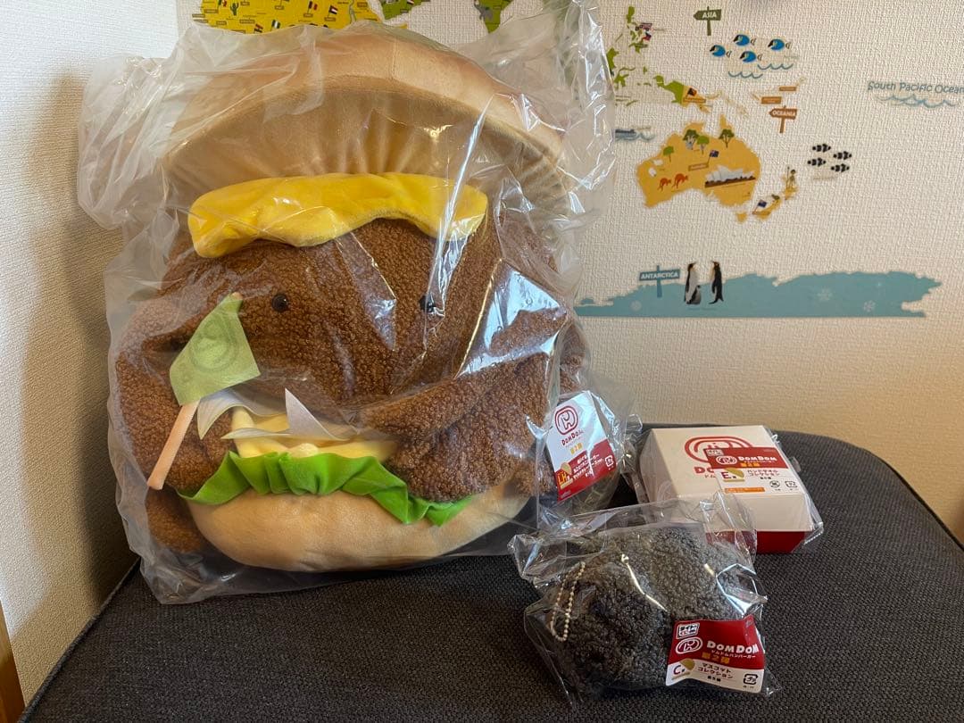 ドムドム　くじ　ラストワン　LH ぬいぐるみ　C賞、E賞