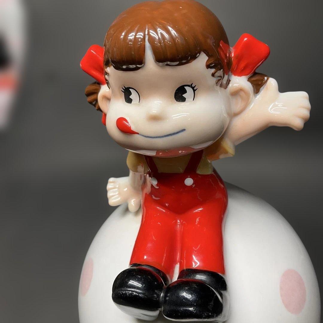 レア︎　レトロ　　ペコちゃん　セラミックランプ︎