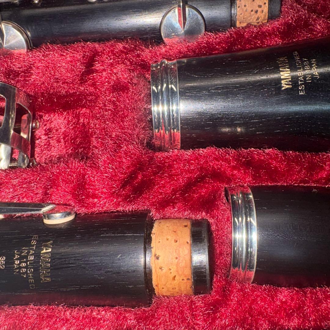 極美品　YAMAHA YCL-352 クラリネット メンテナンス済み　良好