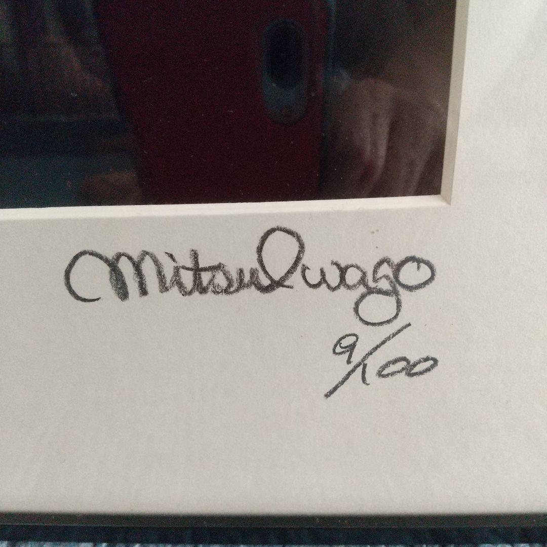 岩合光昭　クジラ　写真パネル　シリアルナンバー入り