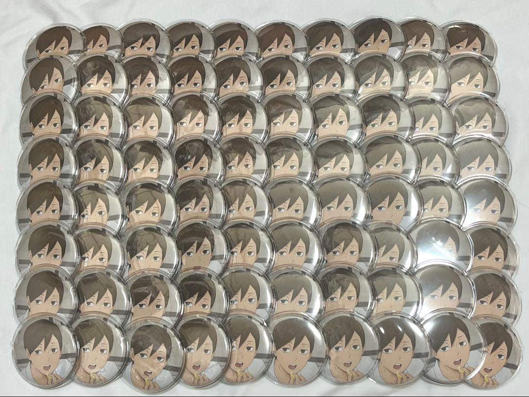 二口堅治 いただきますシリーズ 缶バッジ 80点 痛バ