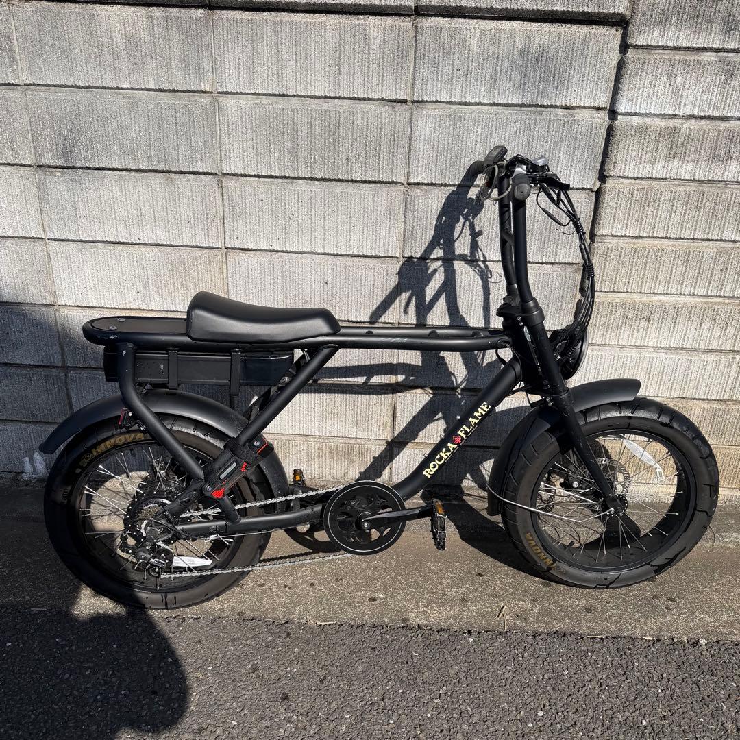 ROKA FLAME 電動アシスト自転車 マットブラック