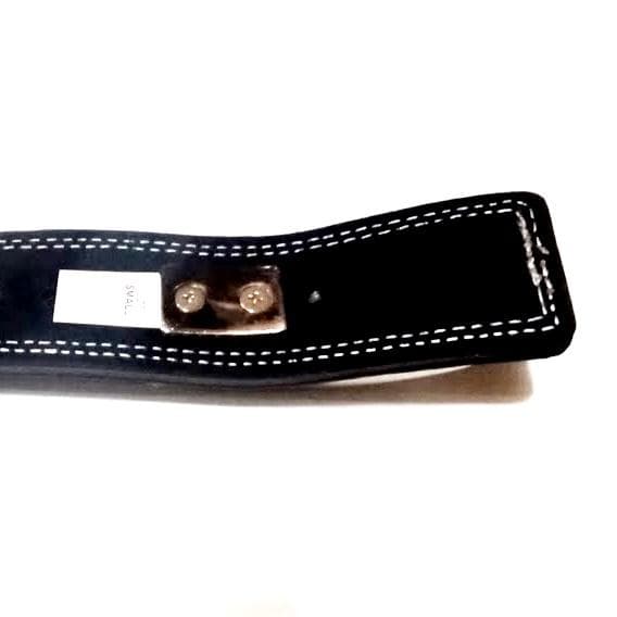 (S)10mm本牛革OEMレバーアクショントレーニングベルト(ボディビルタイプ)