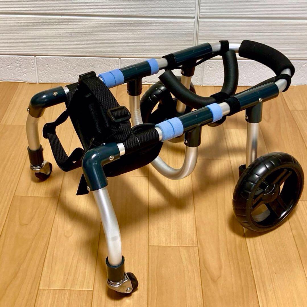 もかたんページ■小型犬用4輪　犬の車椅子　犬の歩行器　+オプション