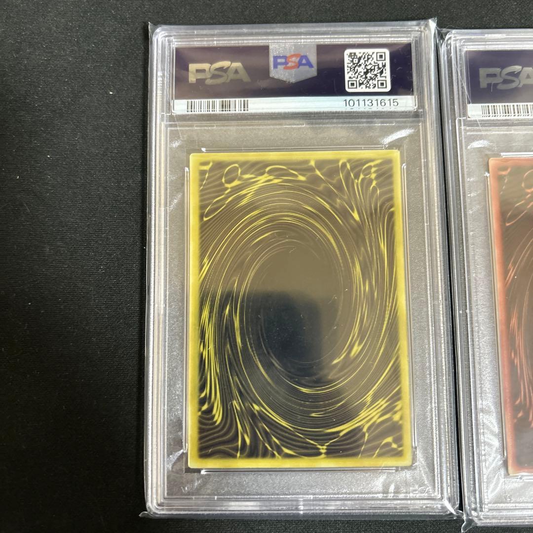 遊戯王 神カード3枚セットステンレスpsa10