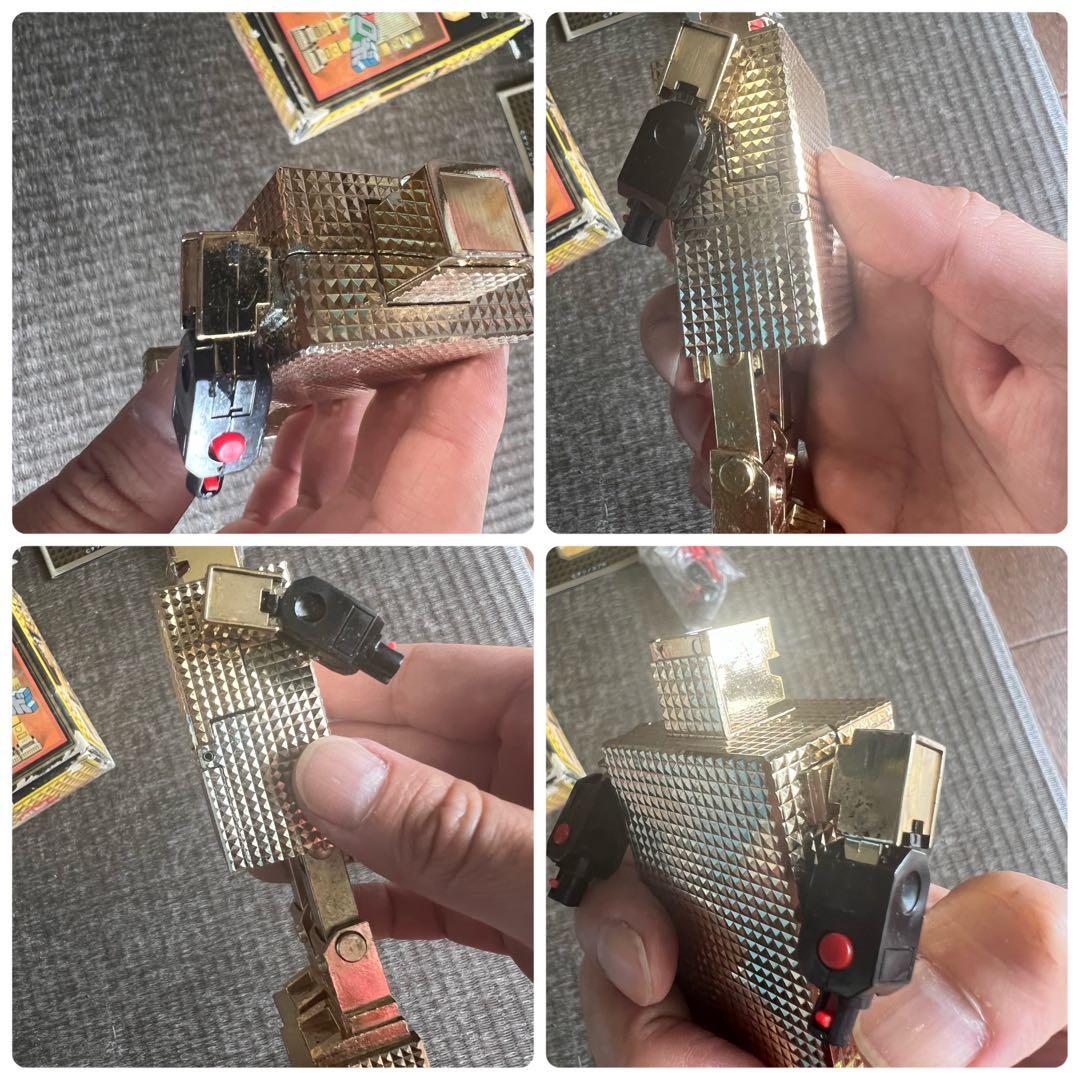 レア 当時物 ポピー 超合金 黄金戦士 ゴールドライタン クリスタルカット ロボ