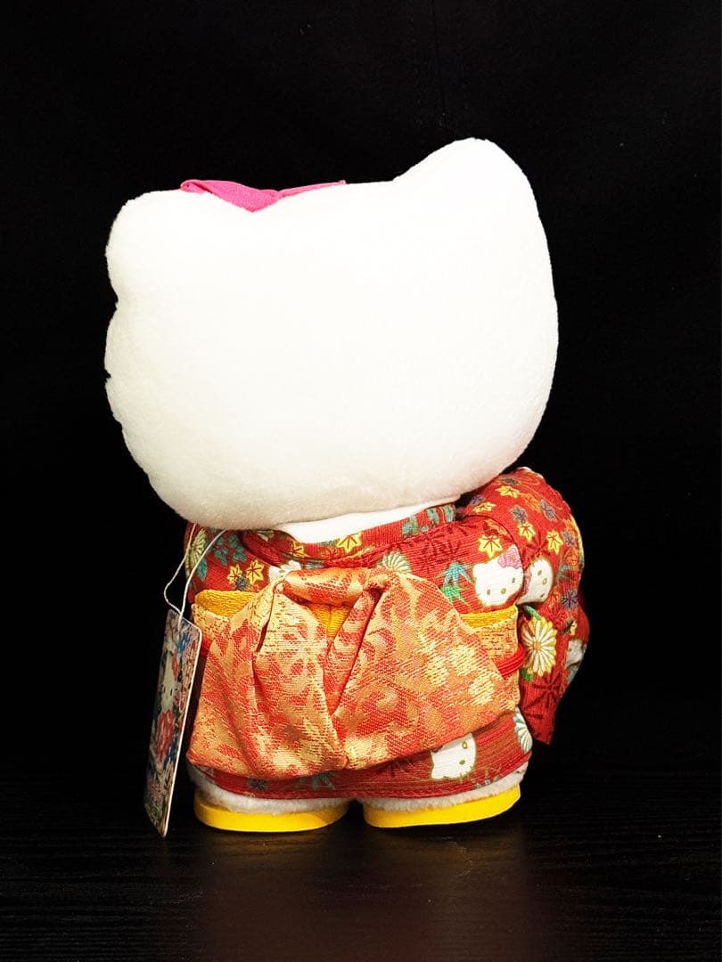 ハローキティ ご当地キティ 金沢限定 2002年代 ぬいぐるみ レア タグ付き