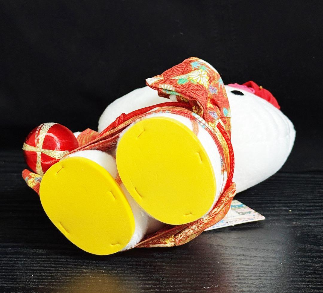 ハローキティ ご当地キティ 金沢限定 2002年代 ぬいぐるみ レア タグ付き