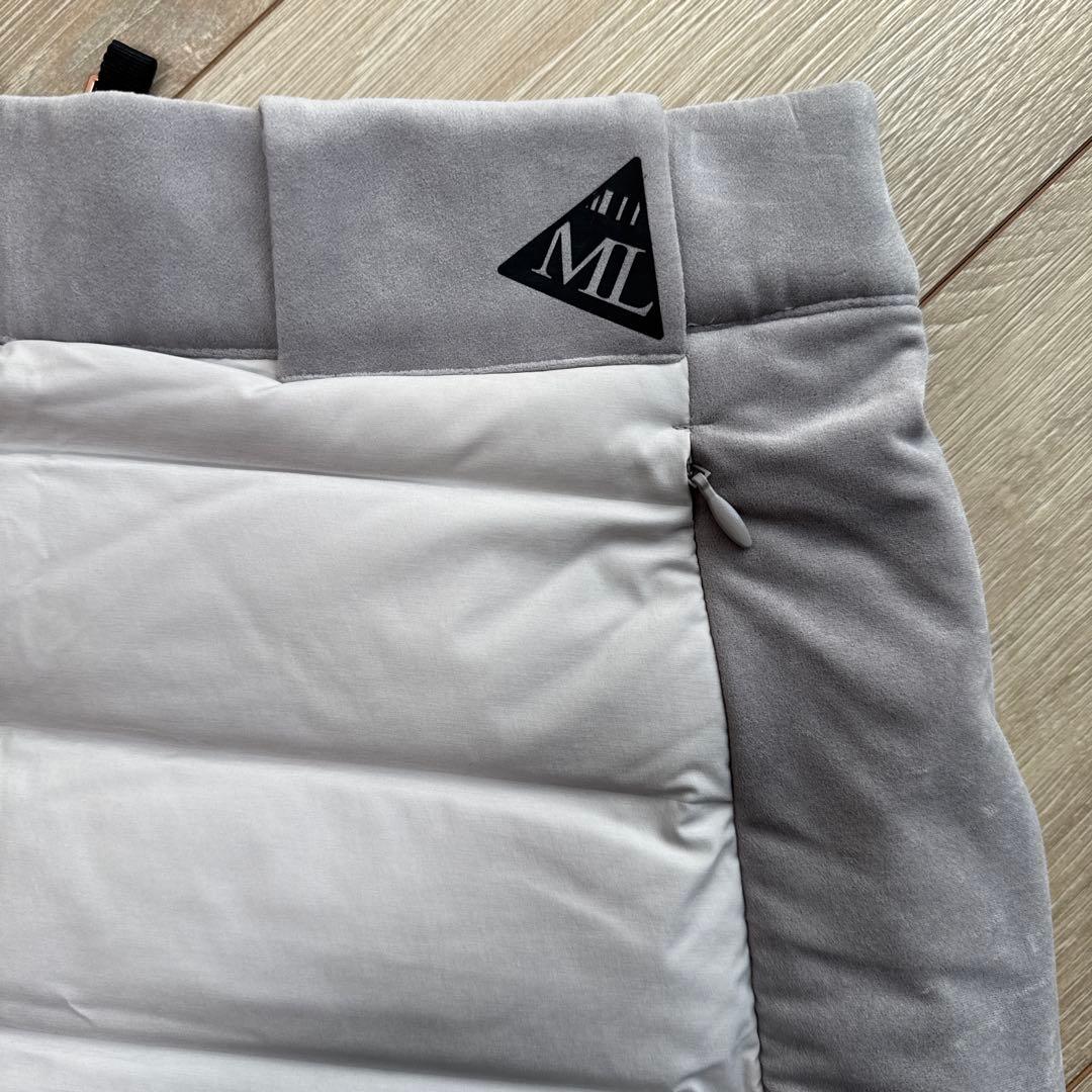 （試着のみ）MARK&LONA マークアンドロナダウンスカート グレー38(M)