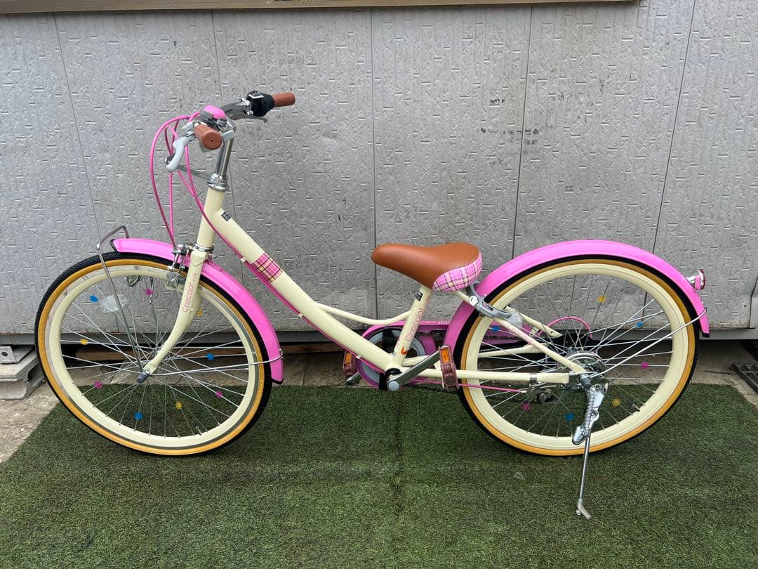 Chocolat cute 自転車　キッズ自転車　女の子　6ギア　22インチ