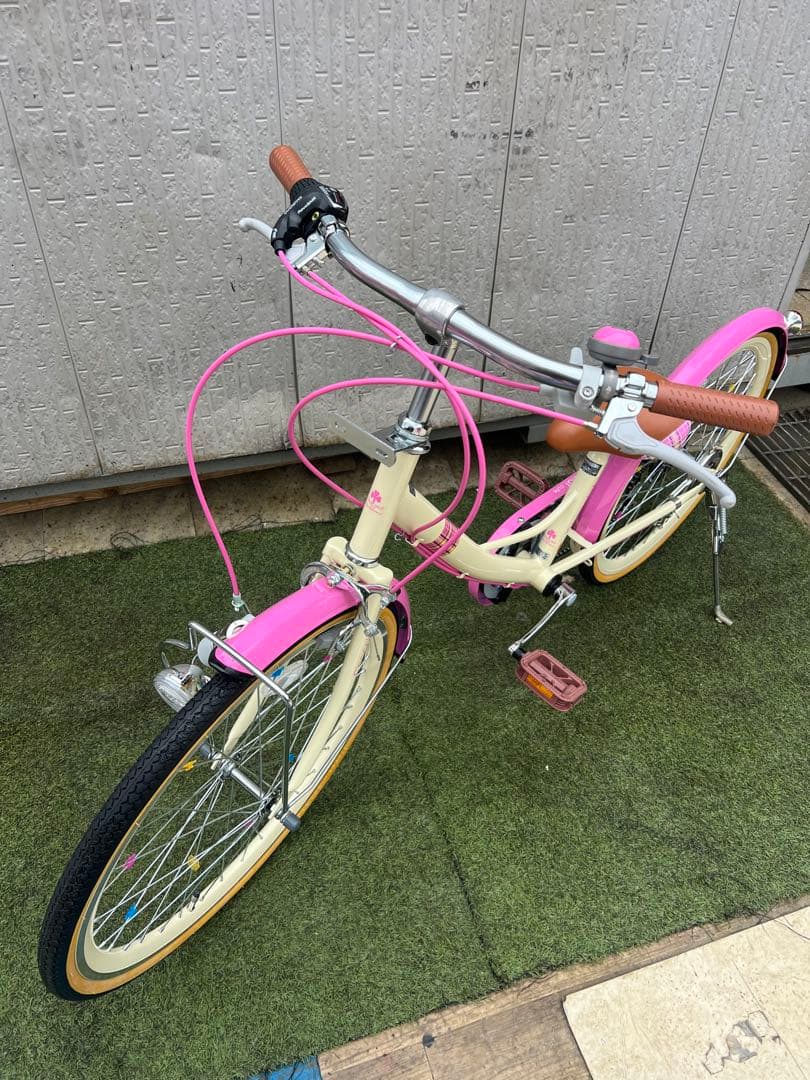 Chocolat cute 自転車　キッズ自転車　女の子　6ギア　22インチ
